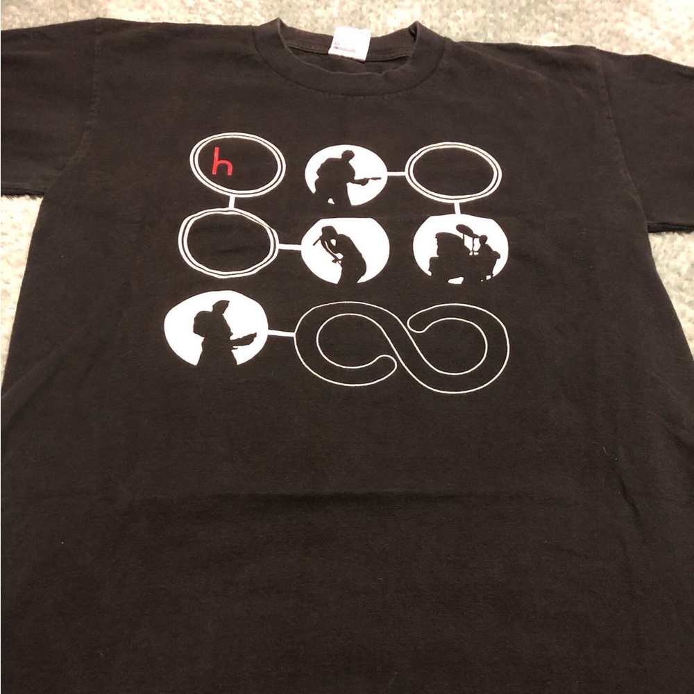 Hoobastank ‼️ vintage y2k 2002 U.S. tour band tee size medium
